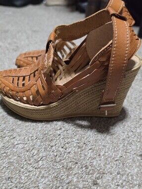BoHo Imports Women's Huarache Wedge Sandals Size 6